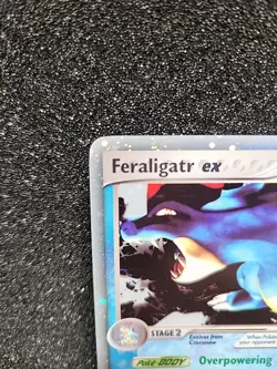 Feraligatr EX Holo Unseen Forces 103/115 Pokemon Trading Card 2005 LP - Image 2