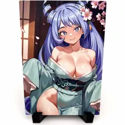 My Hero Academia Nejire Hado Sexy Anime Waifu Girl Lewd Goddess Story Art Card - Image 1
