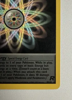 RAINBOW ENERGY - 80/82 - 1st Edition Team Rocket - Rare - Pokemon TCG Card - NM - Image 5