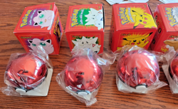 1999 Burger King Complete Set of 6Pokeman 23K Gold Plated Trading Card Pokeball - Image 2