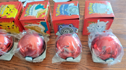 1999 Burger King Complete Set of 6Pokeman 23K Gold Plated Trading Card Pokeball - Image 3