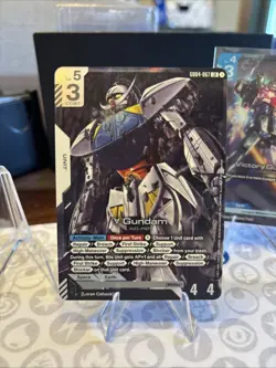 GUNDAM TCG CARD GAME ∀ GUNDAM (TURN A GUNDAM) GD04-067 LR FOIL ENG NEW - In Hand - Image 1