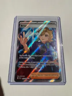 Stellar Crown Briar Ultra Rare 163/142 NM HOLO Trainer Card - Image 1
