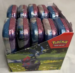 Pokemon TCG Ascended Heroes Mini Tin Display Lot Of 10 Brand New - Image 4