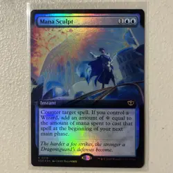 Mana Sculpt Borderless Secrets of Strixhaven MTG NM MAGIC FOIL 319 - Image 1