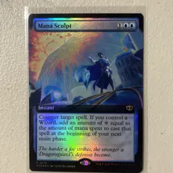 Mana Sculpt Borderless Secrets of Strixhaven MTG NM MAGIC FOIL 319 - Image 2