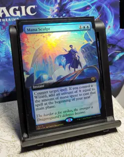 MTG Secrets of Strixhaven Mana Sculpt 319, NM, Foil, Extended Art, Ships Quickly - Image 1