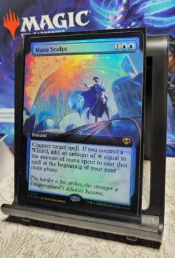 MTG Secrets of Strixhaven Mana Sculpt 319, NM, Foil, Extended Art, Ships Quickly - Image 2