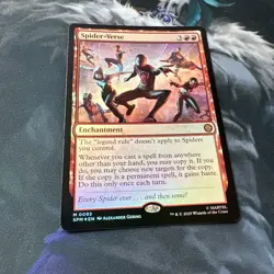 Spider-Verse 93 MTG Marvel's Spider-Man Foil NM/M - Ships Now - Image 1