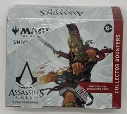 Magic The Gathering Assassin's Creed Collector Booster Box SEALED NEW - Image 1