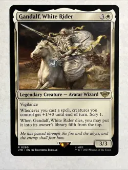 Gandalf, White Rider Universes Beyond: the Lord of the Rings: Tales of... - Image 1
