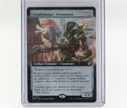MTG AETHERDRIFT COMMANDER STRIDEHANGER AUTOMATON EXTENDED ART RARE - Image 1