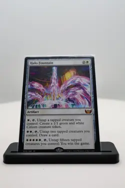 1x Halo Fountain NM M Streets of New Capenna (SNC) MTG Magic the Gathering - Image 1