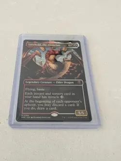 Lorehold, the Historian - Borderless Secrets of Strixhaven MTG - Image 1