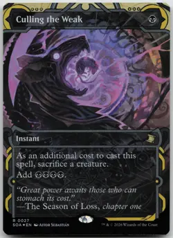 Culling the Weak Foil Secrets of Strixhaven: Mystical Archive 27 NM R - Image 1