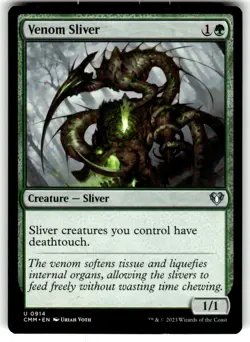 Venom Sliver Commander Masters Regular - Image 1