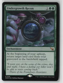 Undergrowth Recon 181 Mythic Murders at Karlov Manor Near Mint - Image 1