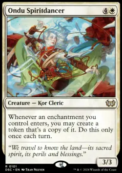 Ondu Spiritdancer 101 Commander: Duskmourn: House of Horror NM MTG - Image 1