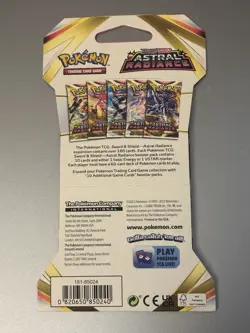 Pokemon TCG Astral Radiance Sleeved Booster Pack Factory Sealed - Image 2