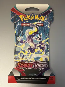 Pokemon TCG Scarlet & Violet Base Sleeved Booster Pack Random Art - Image 1