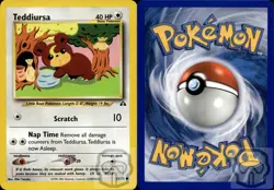 Teddiursa 65/75 C Neo Discovery Pokemon Unlimited NM/M - Image 2