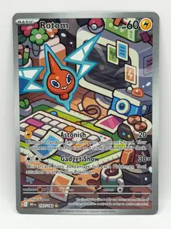 Rotom 197/182 Destined Rivals NM Illustration Rare Pokemon TCG - Image 1