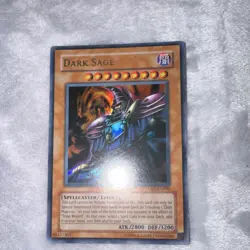 Yu-Gi-Oh! Dark Sage DB1-EN096 Holo Effect Dark Beginning 1 Spellcaster Konami - Image 1