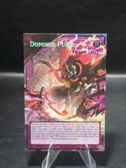 Dominus Purge RA05-EN150 Extended Art Starlight Rare 1st Ed Overframe YuGiOh! - Image 3