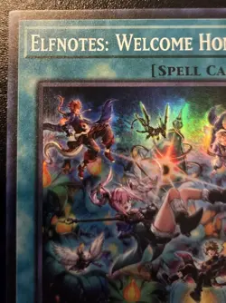 Elfnotes: Welcome Home BPRO-EN056 1st Edition Super Rare Burst Protocol Yu-Gi-Oh - Image 2