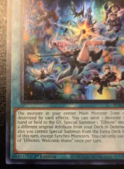 Elfnotes: Welcome Home BPRO-EN056 1st Edition Super Rare Burst Protocol Yu-Gi-Oh - Image 4