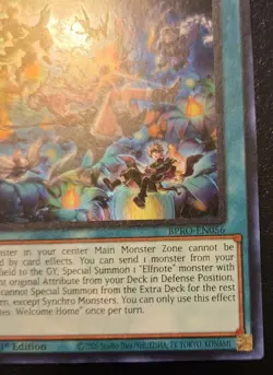 Elfnotes: Welcome Home BPRO-EN056 1st Edition Super Rare Burst Protocol Yu-Gi-Oh - Image 5