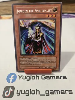 Yu-Gi-Oh Jowgen The Spiritualist LON 1st Edition Rare Light Played - Image 1