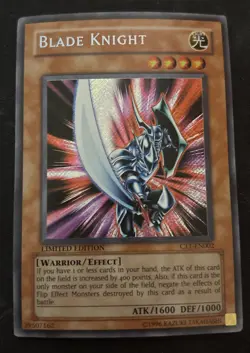 Blade Knight CT1-EN002 Limited Edition Secret Rare VLP - Image 1