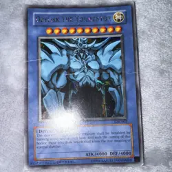 Obelisk the Tormentor GBI-002 Secret Rare Unlimited Yu-Gi-Oh Duel Monsters Holo - Image 1