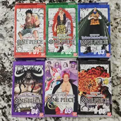 One Piece Starter Deck 1-6: ST-01 ST-02 ST-03 ST-04 ST-05 ST-06 ENGLISH LOT SET - Image 1