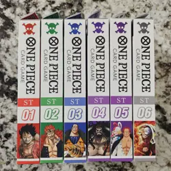 One Piece Starter Deck 1-6: ST-01 ST-02 ST-03 ST-04 ST-05 ST-06 ENGLISH LOT SET - Image 3