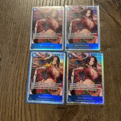 X4! One Piece TCG Boa Hancock (051) OP07-051 500 Years in the Future Foil - Image 1
