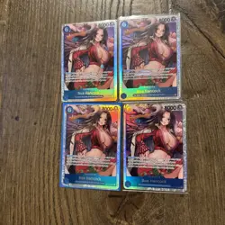 X4! One Piece TCG Boa Hancock (051) OP07-051 500 Years in the Future Foil - Image 2