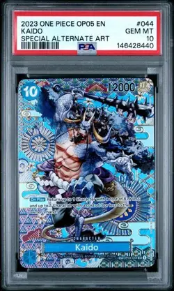 ONE PIECE KAIDO 2023 OP05-AWAKENING OF THE NEW ERA SPECIAL ALT ART #044 PSA 10 - Image 1