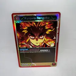 Kyojuro Rengoku (089) UE05BT/KMY-1-089 UE05BT: Demon Slayer Union Arena Foil NM - Image 1