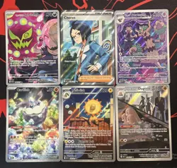Pokemon TCG - Ascended Heroes LOT of 6 Cards (IRs + Ultra Rares) - NM - Image 1