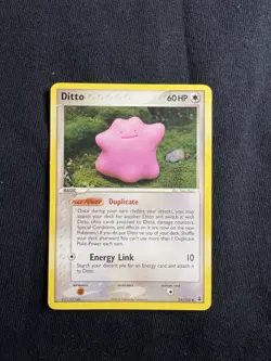 Pokemon Ditto 35/113 EX Delta Species Regular Uncommon 2005 Card - Image 1