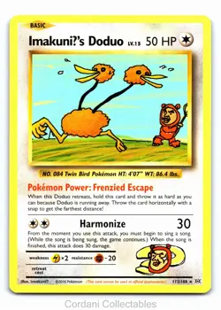 ImakuniU's Doduo 112/108 - Evolutions - Pokemon Card - Near Mint - Image 1