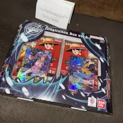1 One Piece Card Game Illustration Box Vol.6 Brand New - Sealed Box - IN HAND - Image 1