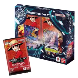 1 One Piece Card Game Illustration Box Vol.6 Brand New - Sealed Box - IN HAND - Image 2