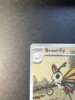 Pokemon Beautifly Full Art Holo 219/217 ASC Set TCG Card English 2026 - Image 2