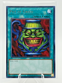 Yu-Gi-Oh! TCG: Pot of Greed (Spell Card) LOB-EN119 -Unlimited - Image 1