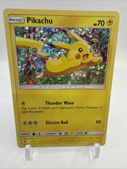 Pokemon Pikachu TCG Holo Card Promo 5/12 McDonald's - Image 1
