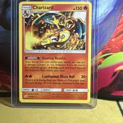 The Pokemon Company Pokemon Card Charizard 14/181 Sm-Team Up Regular Rare 150 HP - Image 1