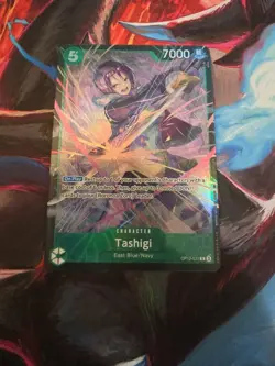 Tashigi OP12-031 Store Treasure Cup Top 4 One Piece Card Game TCG - Image 1